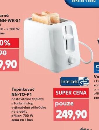 Kaufland Topinkovač nabídka
