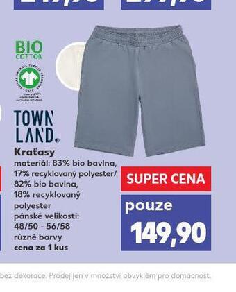 Kaufland Pánské kraťasy nabídka