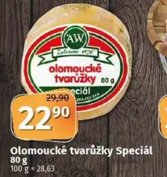Coop Olomoucké tvarůžky speciál 80 g nabídka