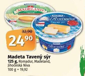 Coop Madeta Tavený sýr 125 g nabídka