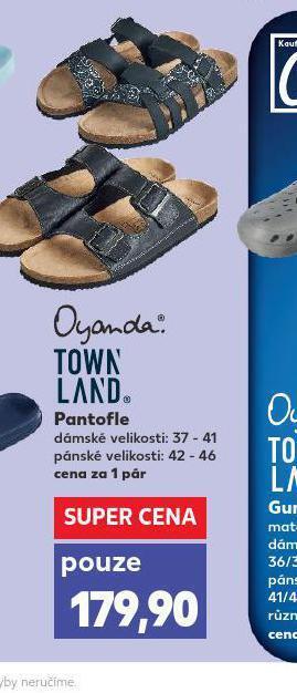 Kaufland Pantofle nabídka