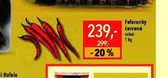 Globus Feferonky červené nabídka