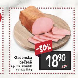 Billa Kladenská pečeně nabídka