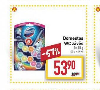 Billa Domestos wc blok nabídka