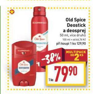 Billa Old spice deodorant nabídka