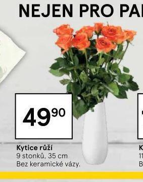 Tesco Kytice růží nabídka
