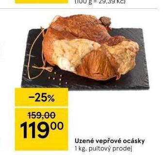 Tesco Uzené vepřové ocásky nabídka