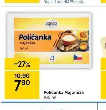 Tesco Poličanka majonéza nabídka