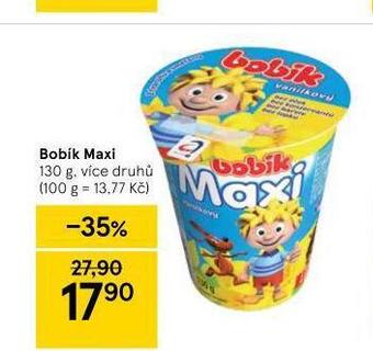 Tesco Bobík maxi nabídka