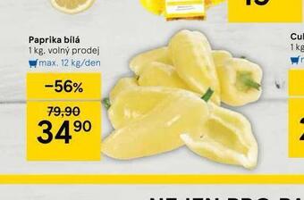 Tesco Paprika bílá nabídka