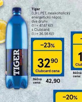 Tesco Tiger nabídka