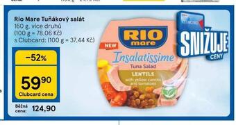 Tesco Rio mare tuňákový salát nabídka