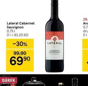 Tesco Lateral cabernet sauvignon nabídka