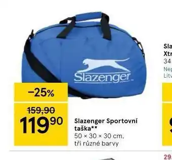 Tesco Slazenger sportovní taška nabídka