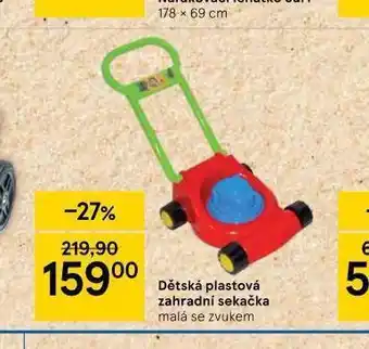 Tesco Dětská plastová zehradní sekačka nabídka