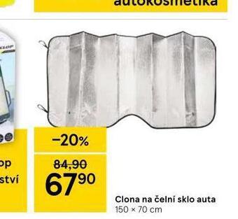 Tesco Clona na čelní sklo auta nabídka