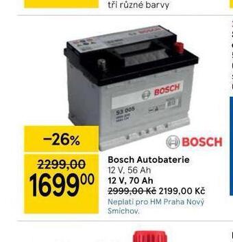 Tesco Bosch autobaterie 56 ah nabídka