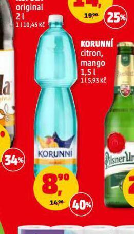 Penny Market Korunní citron, mango nabídka