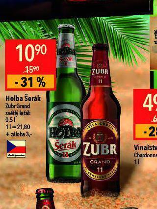 Globus Pivo zubr grand nabídka
