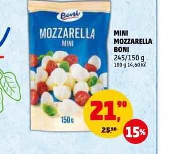 Penny Market Mini mozzarella nabídka
