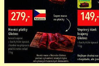 Globus Hovězí plátky nabídka