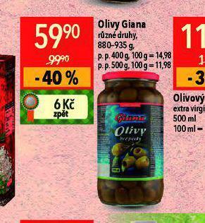Globus Olivy giana nabídka