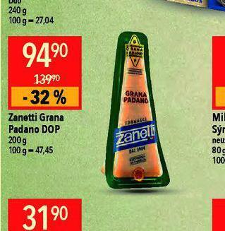 Globus Zanetti grana padano dop nabídka