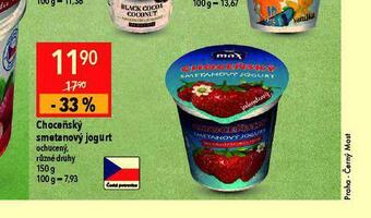 Choceňský smetanový jogurt