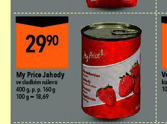Globus My price jahody nabídka