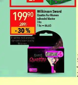 Globus Wilkinson sword náhradní hlavice nabídka