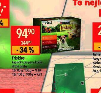 Globus Friskies kapsičky pro psy nabídka