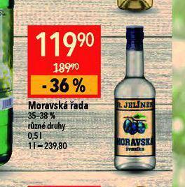 Globus Moravská řada nabídka