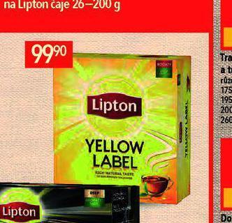 Globus Lipton čaj nabídka