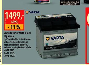 Globus Autobaterie varta 45 ah nabídka