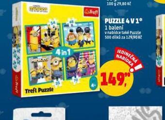 Penny Market Puzzle 4v1 nabídka