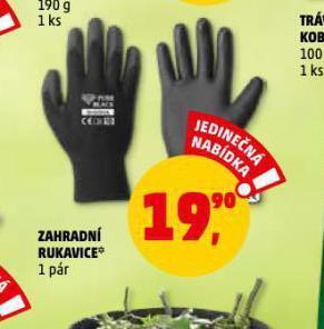 Penny Market Zahradní rukavice nabídka