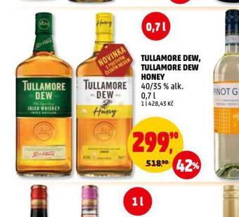 Penny Market Tullamore dew honey 35% nabídka