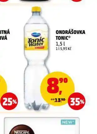 Penny Market Ondrášovka tonic nabídka