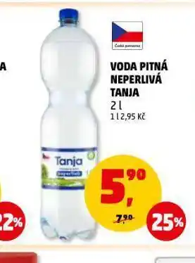 Penny Market Voda pitná neperlivá tanja nabídka