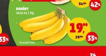 Penny Market Banány nabídka