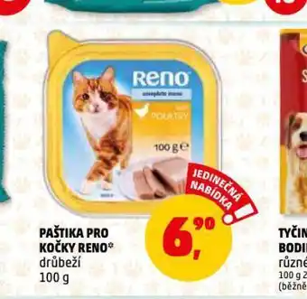 Penny Market Reno paštika pro kočky nabídka