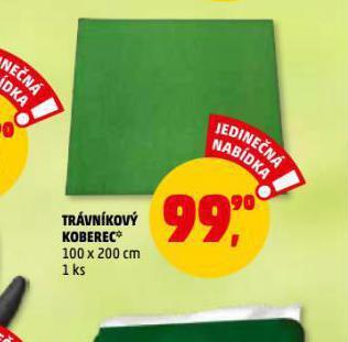 Penny Market Travní koberec nabídka