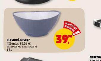 Penny Market Plastová miska nabídka