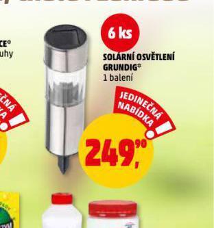 Penny Market Solární osvětlení nabídka