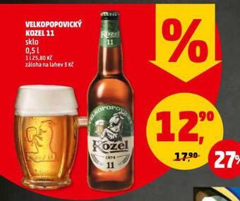 Penny Market Pivo velkopopovický kozel 11 nabídka