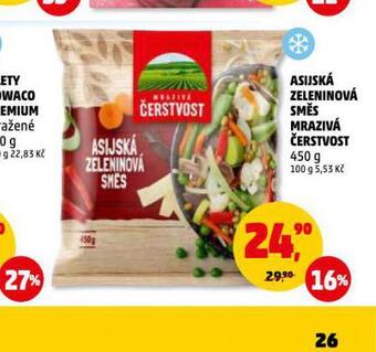 Penny Market Asijská zeleninová směs mrazivá čerstvost nabídka