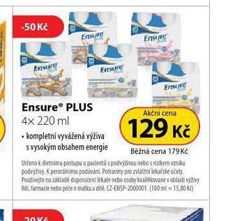 Dr. Max Ensure plus nabídka