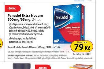 Dr. Max Panadol extra novum nabídka