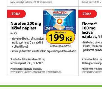 Dr. Max Nurofen léčivá náplast nabídka
