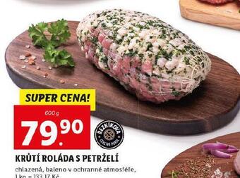 Lidl Krůtí roláda s petrželí nabídka